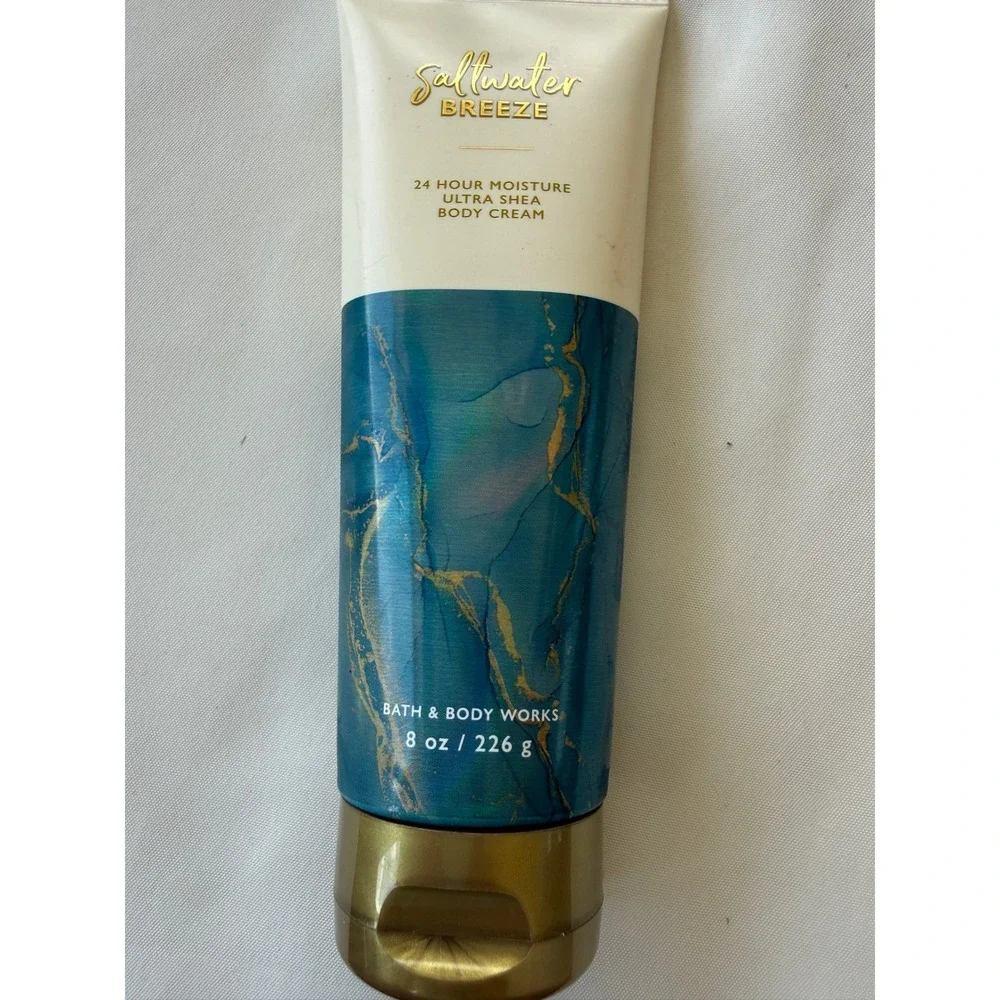 Bath‎ & Body Works Saltwater Breeze Ultra Shea Body Cream 8oz  99% full